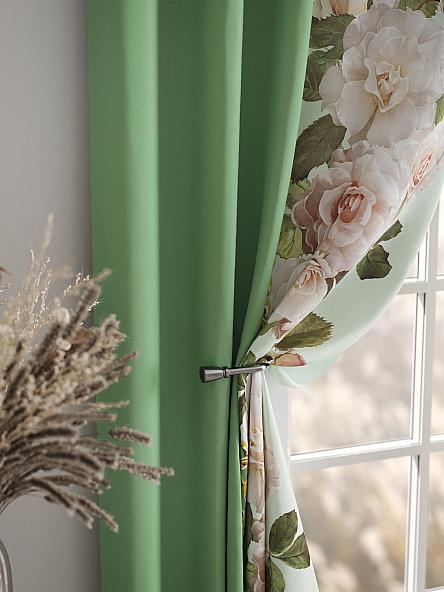 Комплект штор Лиорзис (зеленый) - фото 7