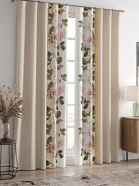 Комплект штор Лиорзис (бежевый) - фото 2