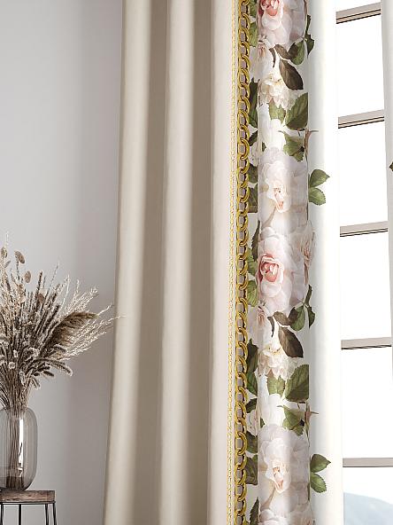 Комплект штор Лиорзис (бежевый) - фото 6