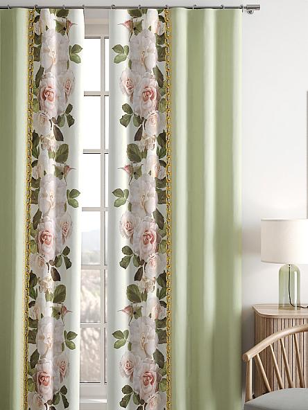 Комплект штор Лиорзис (фисташка) - фото 5