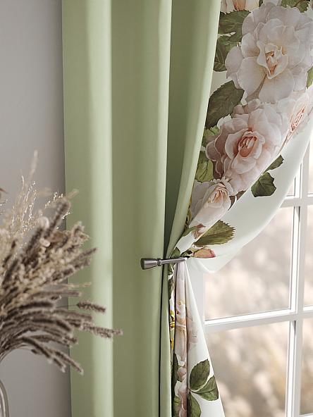 Комплект штор Лиорзис (фисташка) - фото 7