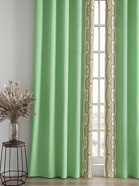 Комплект штор Эладрис (зеленый) - фото 4