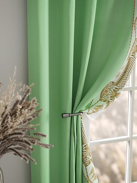 Комплект штор Эладрис (зеленый) - фото 7