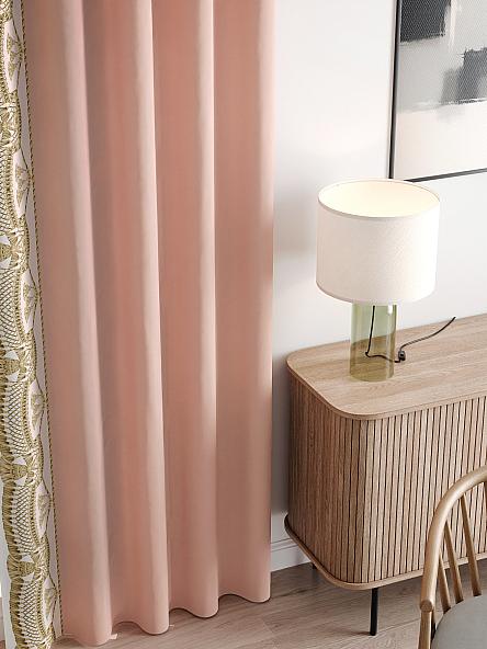 Комплект штор Эладрис (пыльно-розовый) - фото 3