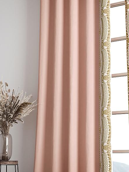 Комплект штор Эладрис (пыльно-розовый) - фото 6