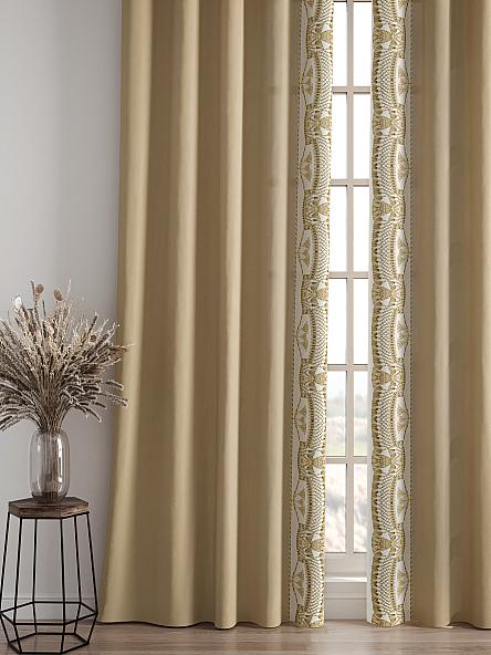 Комплект штор Эладрис (песочно-бежевый) - фото 4