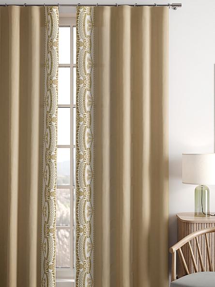 Комплект штор Эладрис (песочно-бежевый) - фото 5