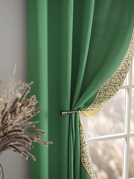 Комплект штор Элфронс (зеленый) - фото 7