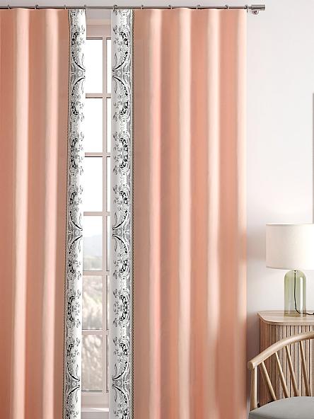 Комплект штор Релиорс (персиковый) - фото 5