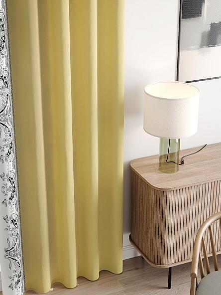 Комплект штор Релиорс (горчичный) - фото 3