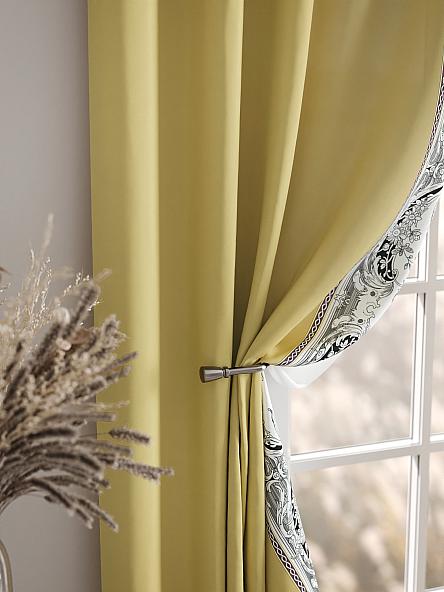 Комплект штор Релиорс (горчичный) - фото 7