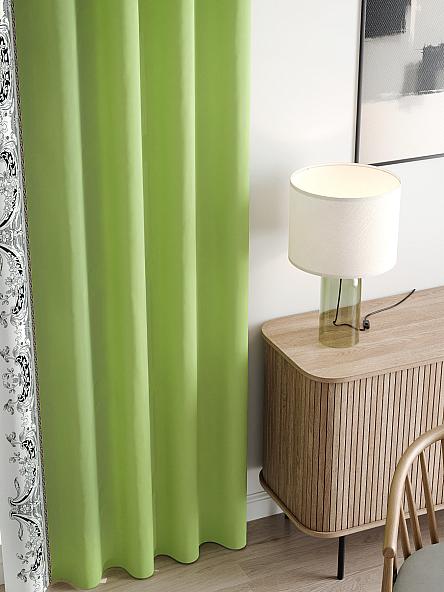 Комплект штор Релиорс (зеленый) - фото 3