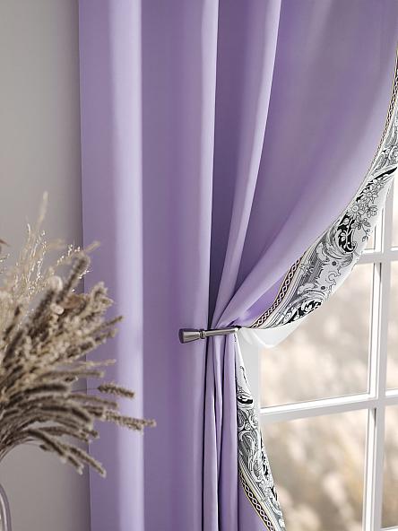 Комплект штор Релиорс (сиреневый) - фото 7