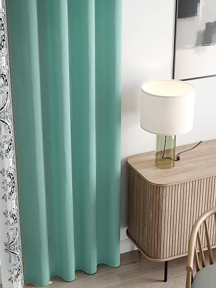 Комплект штор Релиорс (бирюза) - фото 3