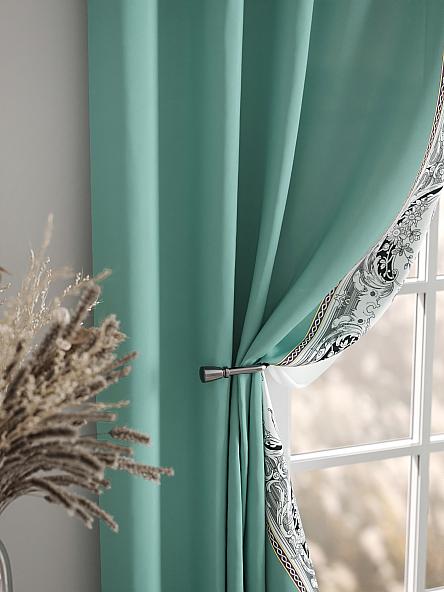 Комплект штор Релиорс (бирюза) - фото 7