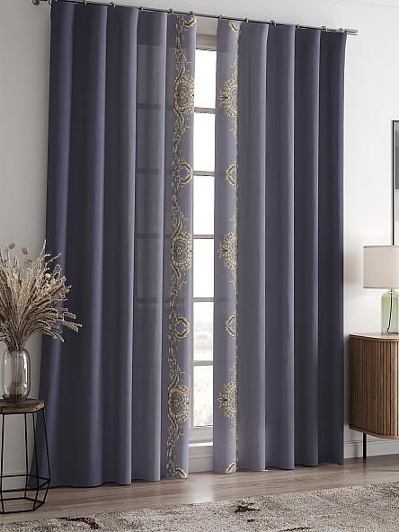 Комплект штор Милинс (лиловый) - фото 2