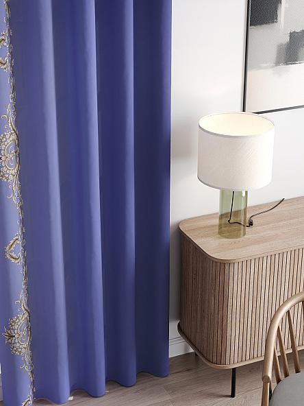 Комплект штор Милинс (фиолетовый) - фото 3