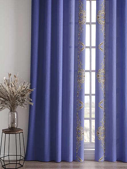 Комплект штор Милинс (фиолетовый) - фото 4