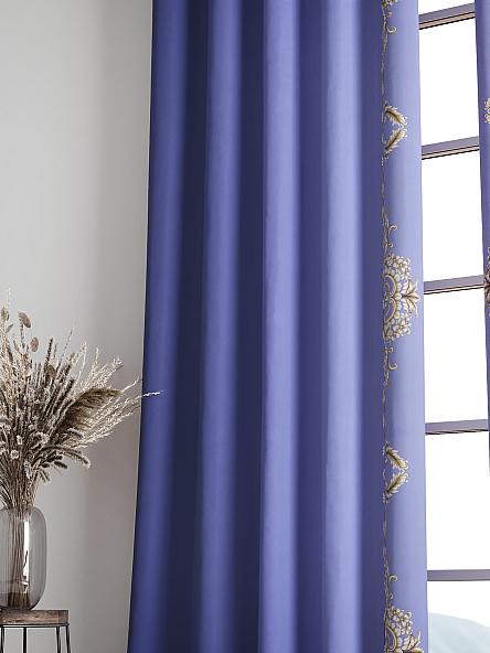 Комплект штор Милинс (фиолетовый) - фото 6
