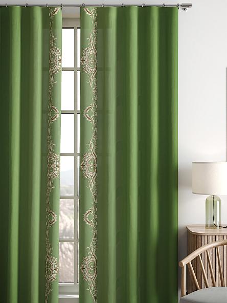 Комплект штор Милинс (зеленый) - фото 5