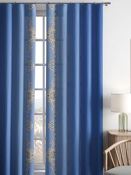 Комплект штор Милинс (синий) - фото 5