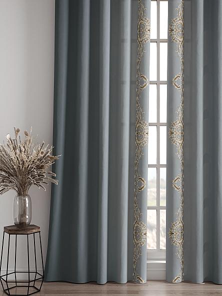 Комплект штор Милинс (серый) - фото 4