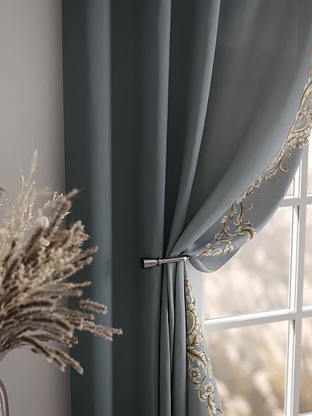 Комплект штор Милинс (серый) - фото 7