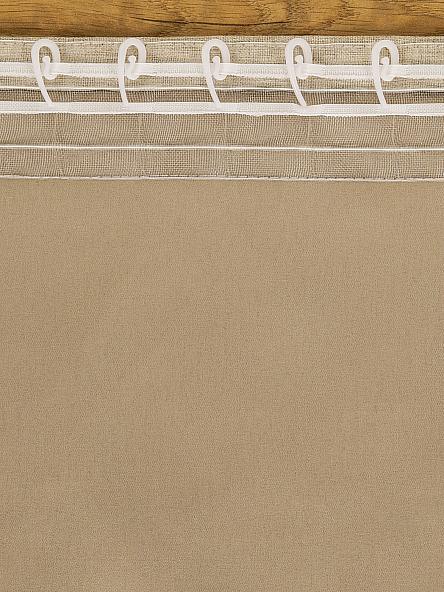Комплект штор Шерфи (песочный) - фото 5