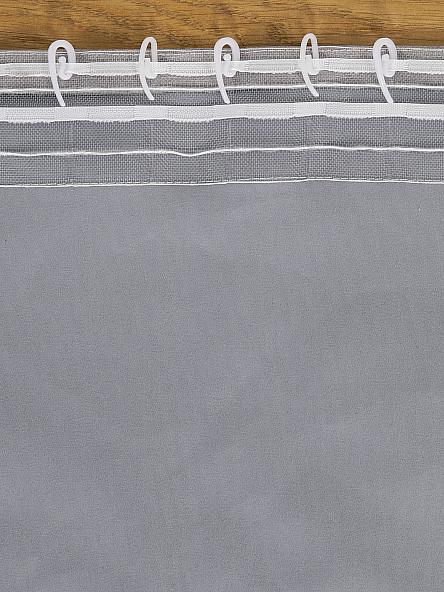 Комплект штор Олфик (серый) - фото 5