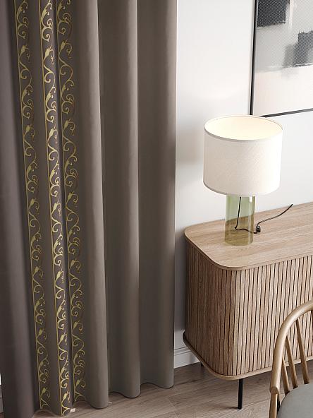 Комплект штор Лекрион (капучино) - фото 3