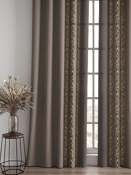 Комплект штор Лекрион (капучино) - фото 4