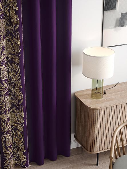 Комплект штор Мелирос (фиолетовый) - фото 3