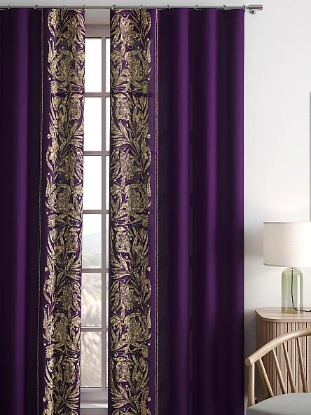 Комплект штор Мелирос (фиолетовый) - фото 5