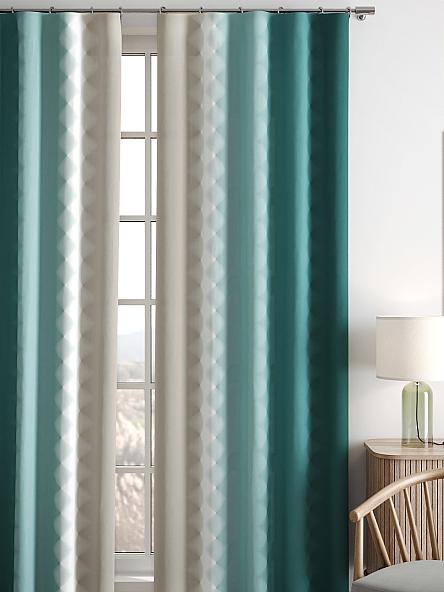 Комплект штор Бакстер (бирюзовый) - фото 5