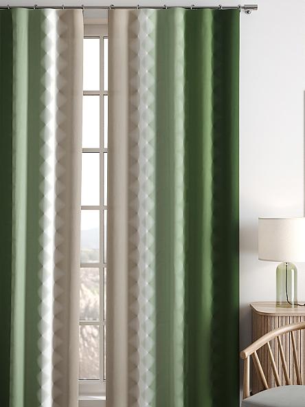 Комплект штор Бакстер (зеленый) - фото 5