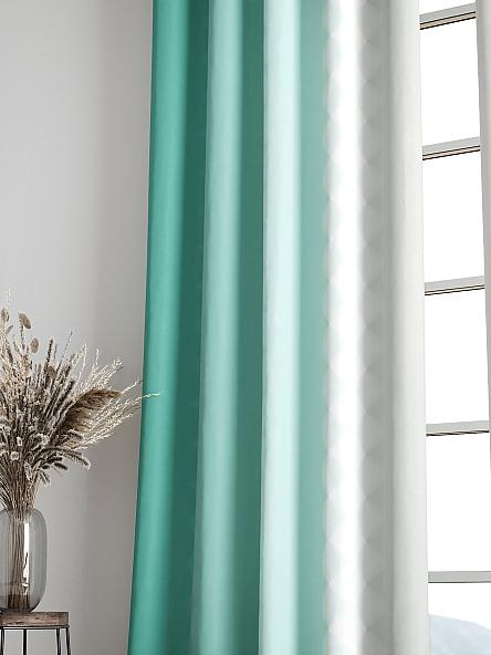 Комплект штор Бакстер (мятный) - фото 6