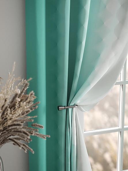 Комплект штор Бакстер (мятный) - фото 7