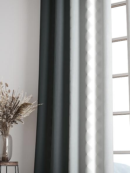 Комплект штор Бакстер (серый) - фото 6