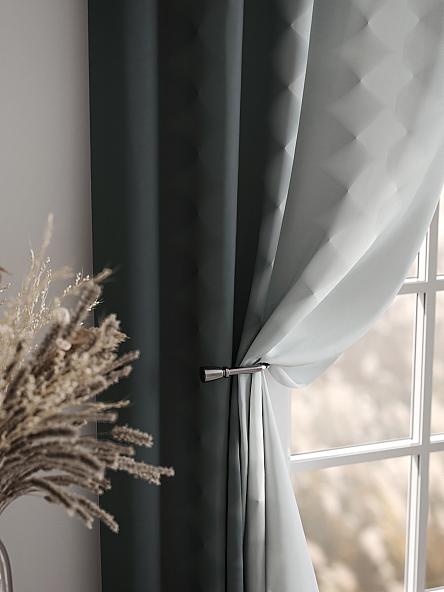 Комплект штор Бакстер (серый) - фото 7