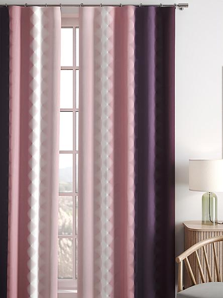 Комплект штор Бакстер (брусничный) - фото 5