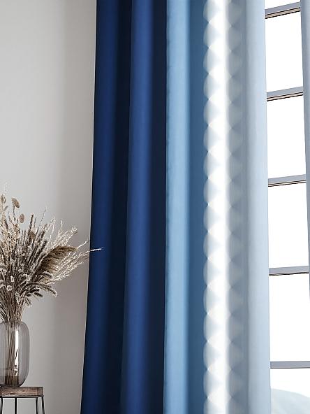 Комплект штор Бакстер (королевский синий) - фото 6