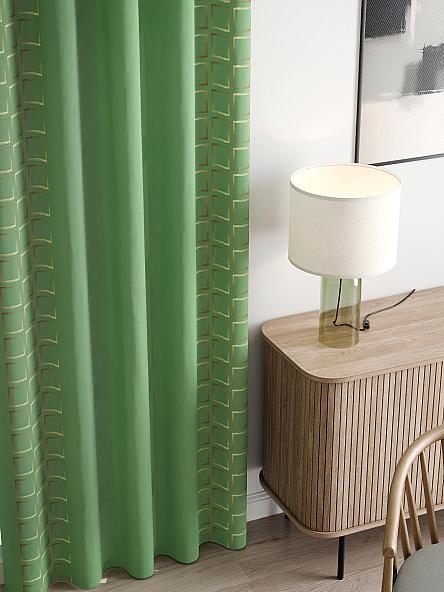 Комплект штор Релдионс (зеленый) - фото 3
