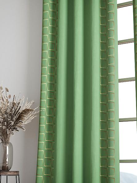 Комплект штор Релдионс (зеленый) - фото 6