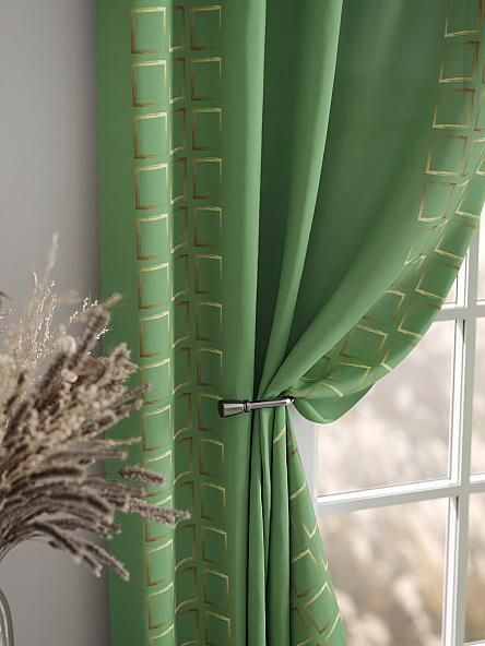 Комплект штор Релдионс (зеленый) - фото 7