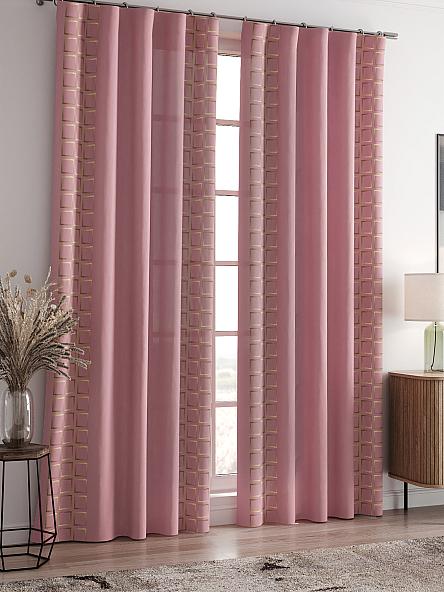 Комплект штор Релдионс (пудровый) - фото 2