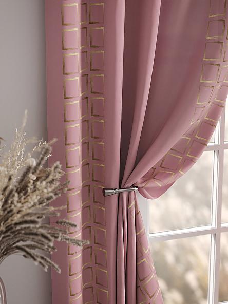 Комплект штор Релдионс (пудровый) - фото 7