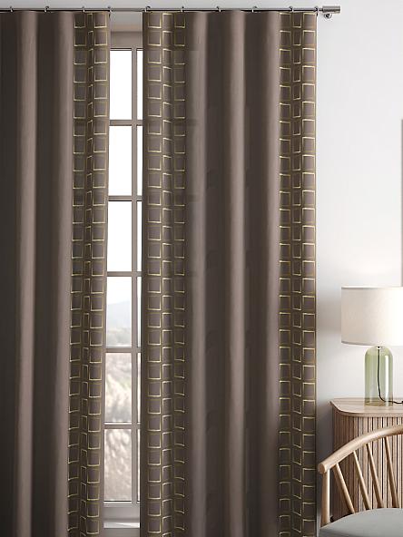 Комплект штор Релдионс (коричневый) - фото 5