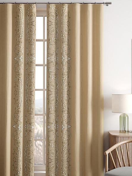 Комплект штор Ленрисит (бежевый) - фото 5