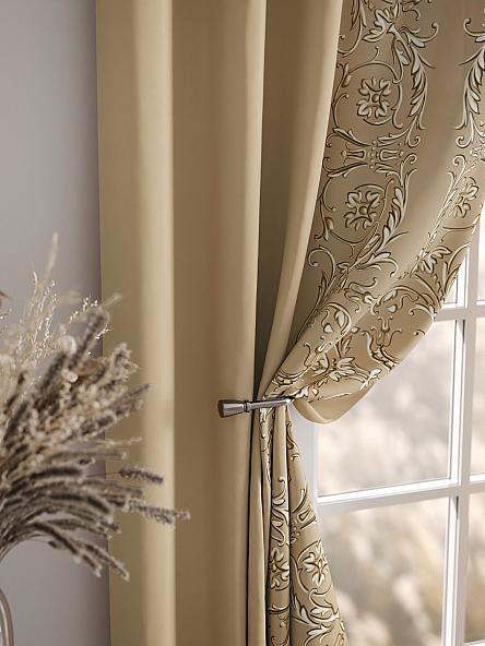 Комплект штор Ленрисит (бежевый) - фото 7