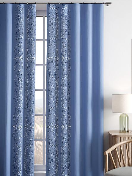 Комплект штор Ленрисит (голубой) - фото 5